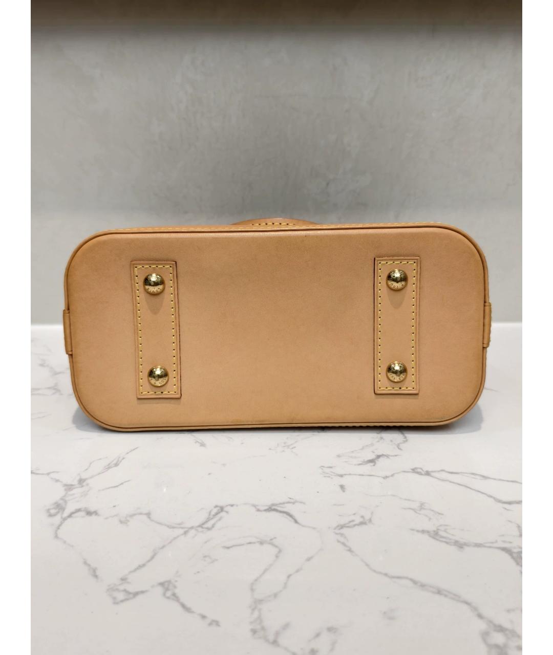 LOUIS VUITTON Коричневая сумка с короткими ручками, фото 8