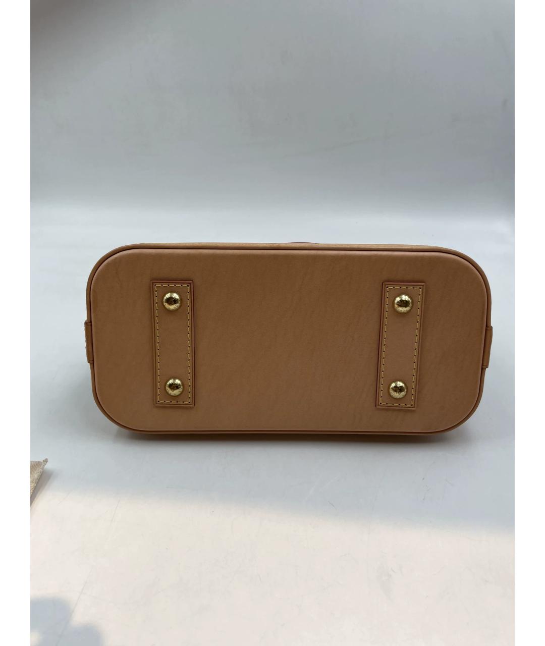 LOUIS VUITTON Коричневая сумка с короткими ручками, фото 2