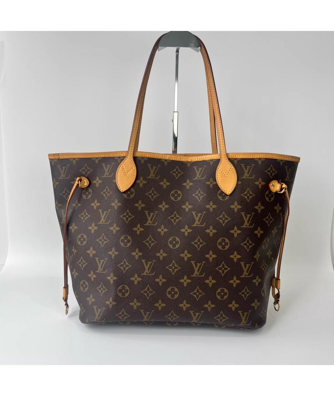 LOUIS VUITTON Коричневая сумка тоут, фото 7