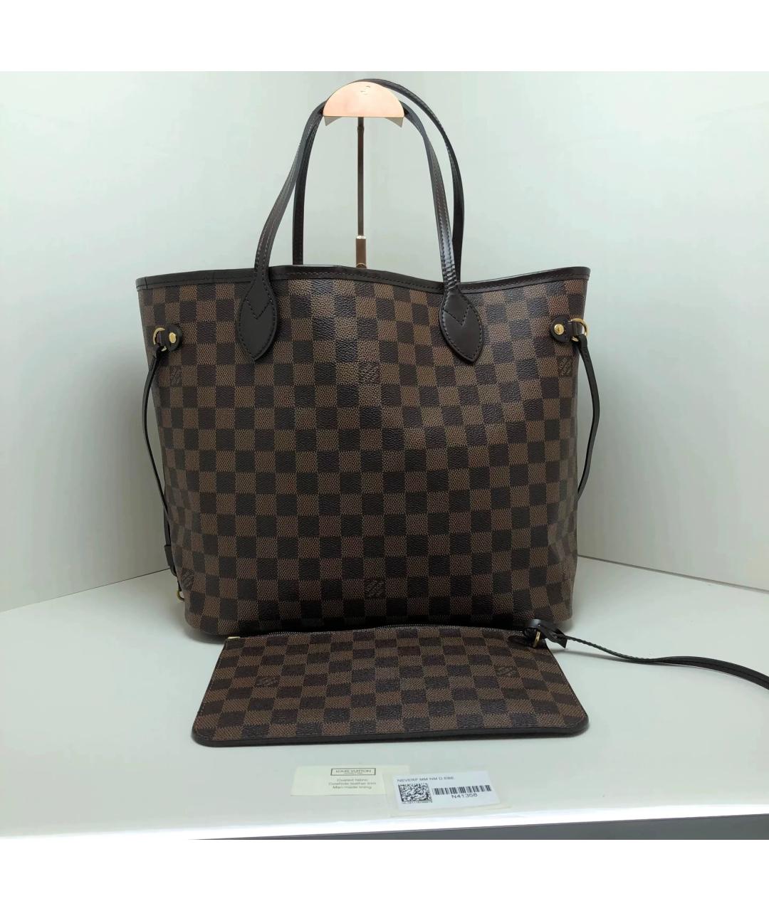 LOUIS VUITTON Коричневая сумка тоут, фото 2