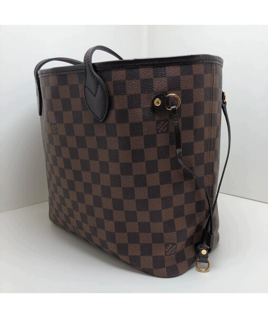 LOUIS VUITTON Коричневая сумка тоут, фото 5