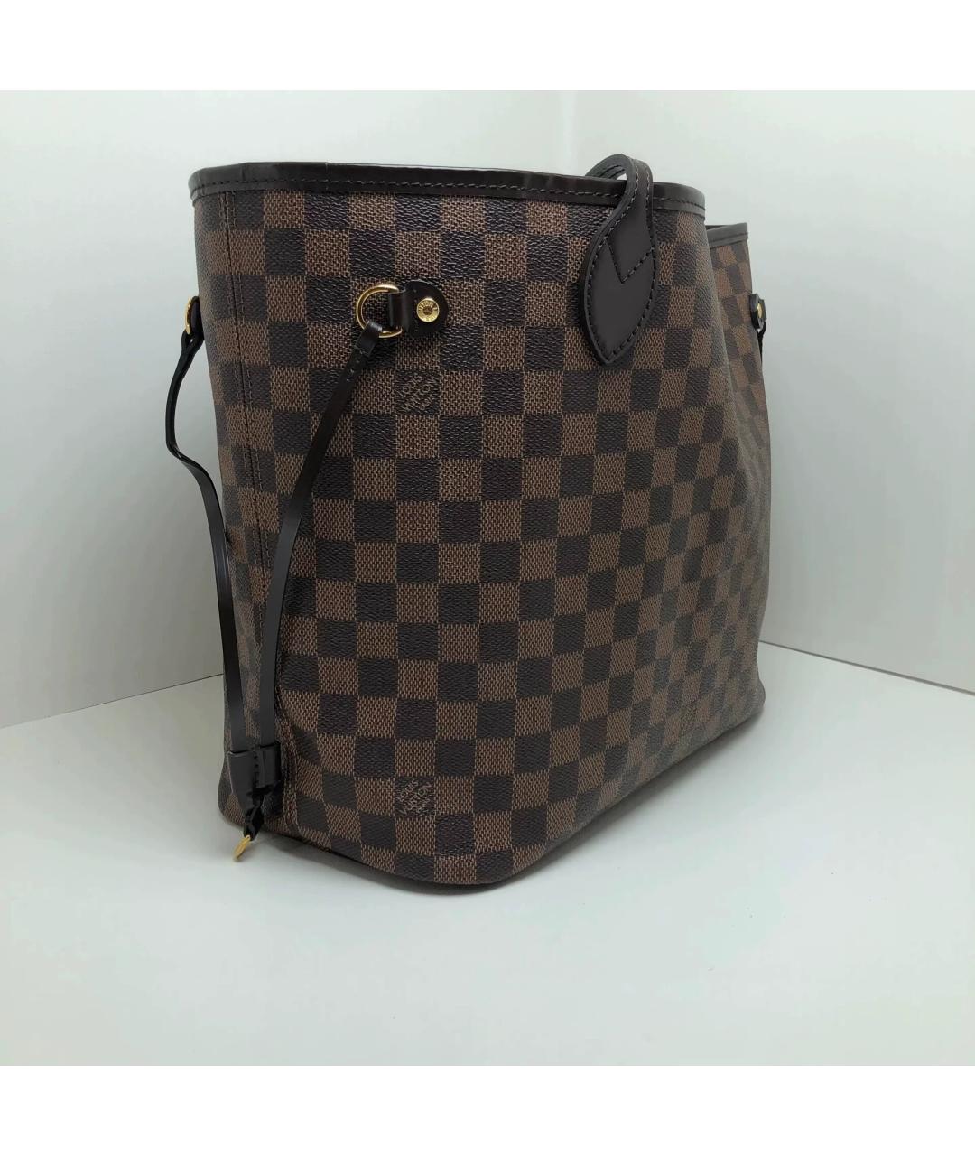 LOUIS VUITTON Коричневая сумка тоут, фото 3