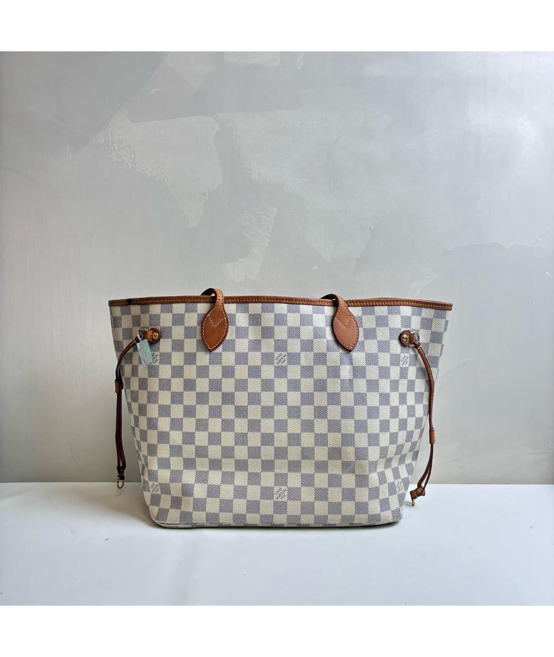 LOUIS VUITTON Белая сумка тоут, фото 10