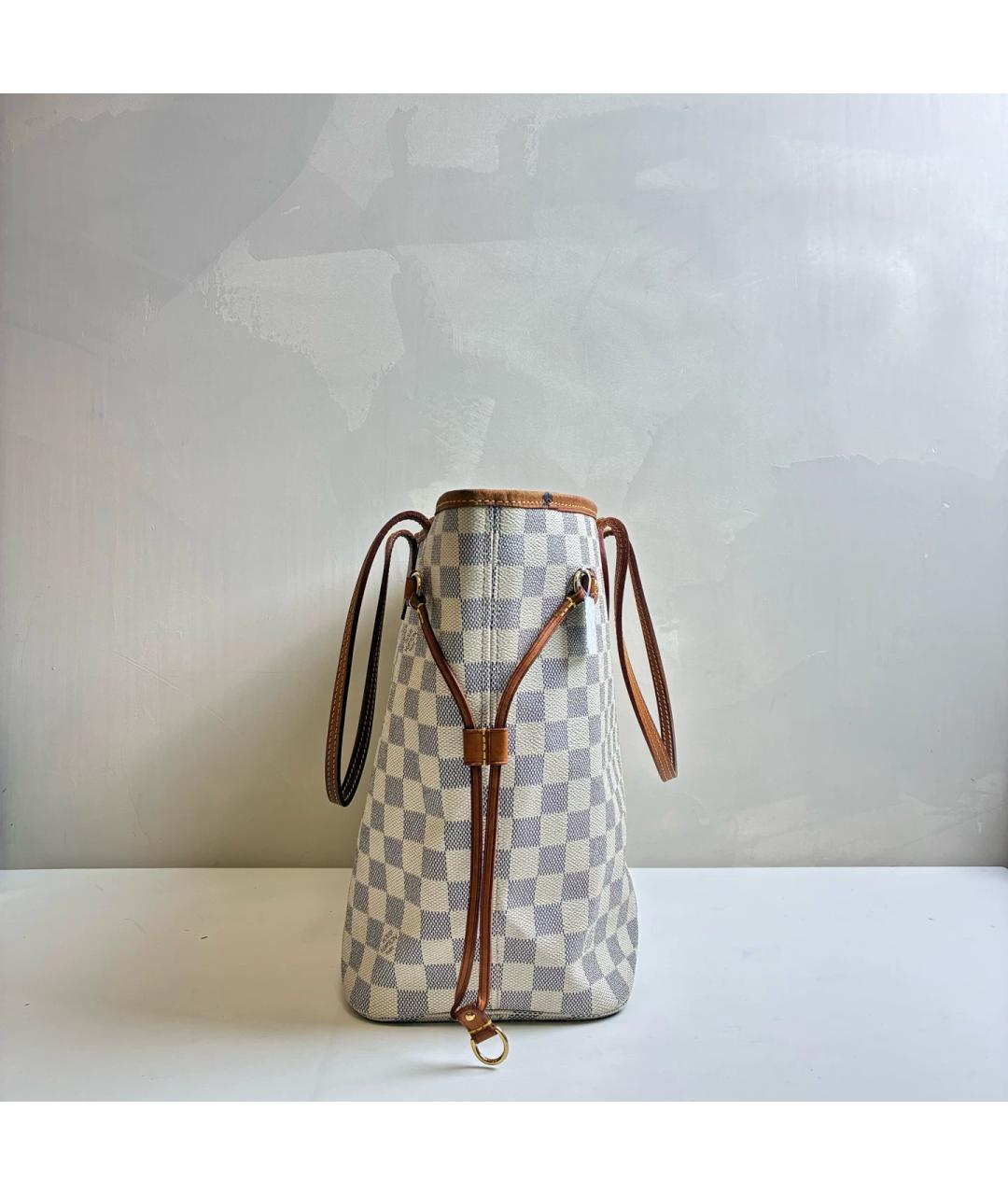 LOUIS VUITTON Белая сумка тоут, фото 5