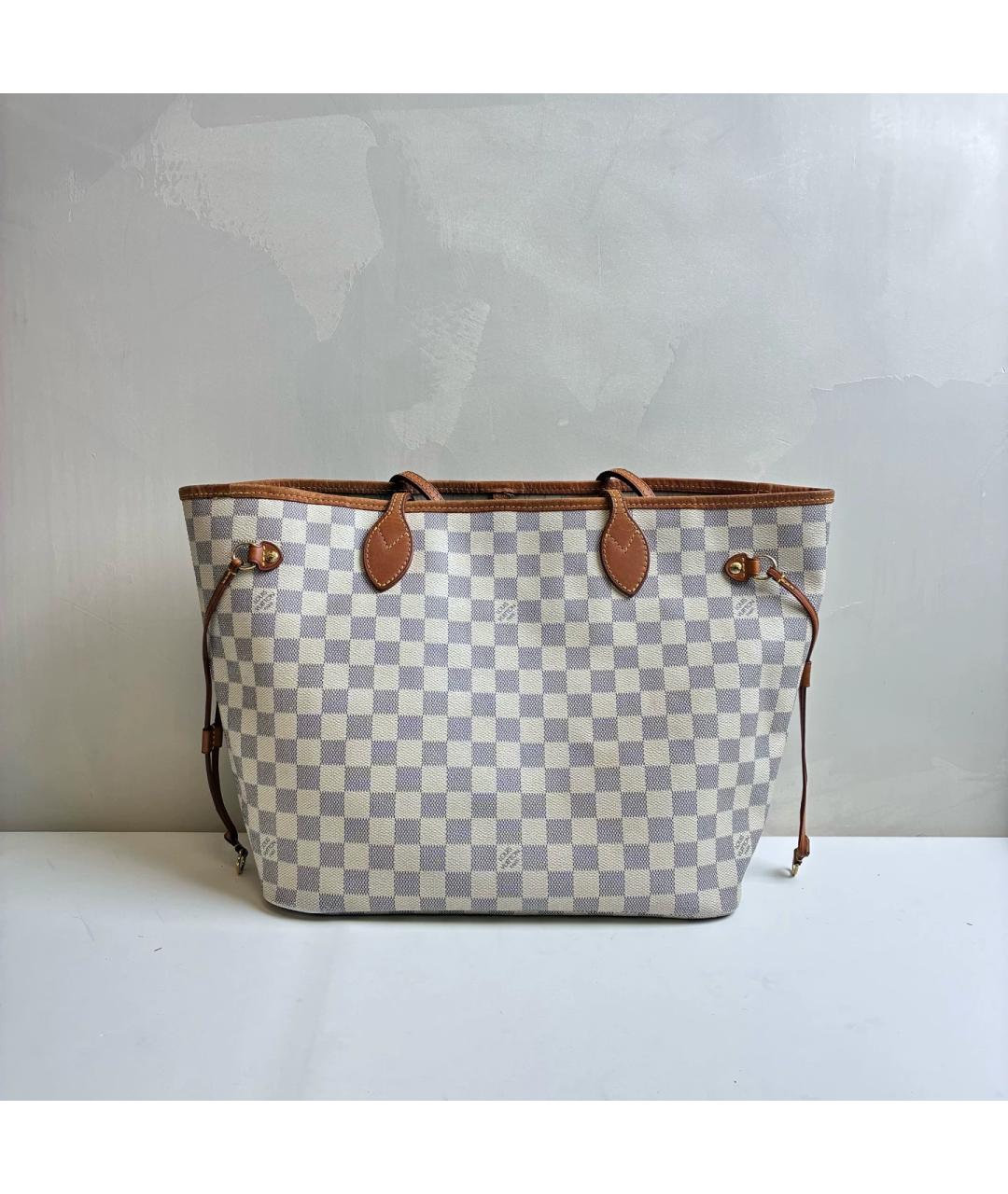 LOUIS VUITTON Белая сумка тоут, фото 3