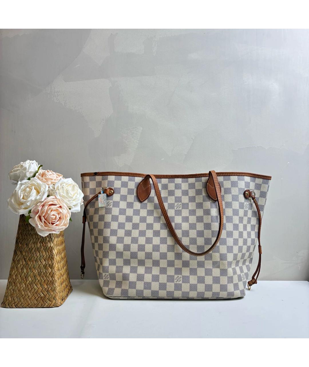 LOUIS VUITTON Белая сумка тоут, фото 2