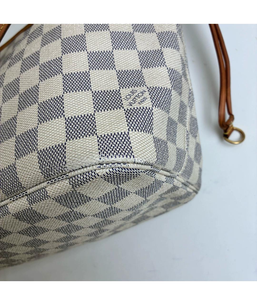 LOUIS VUITTON Белая сумка тоут, фото 8