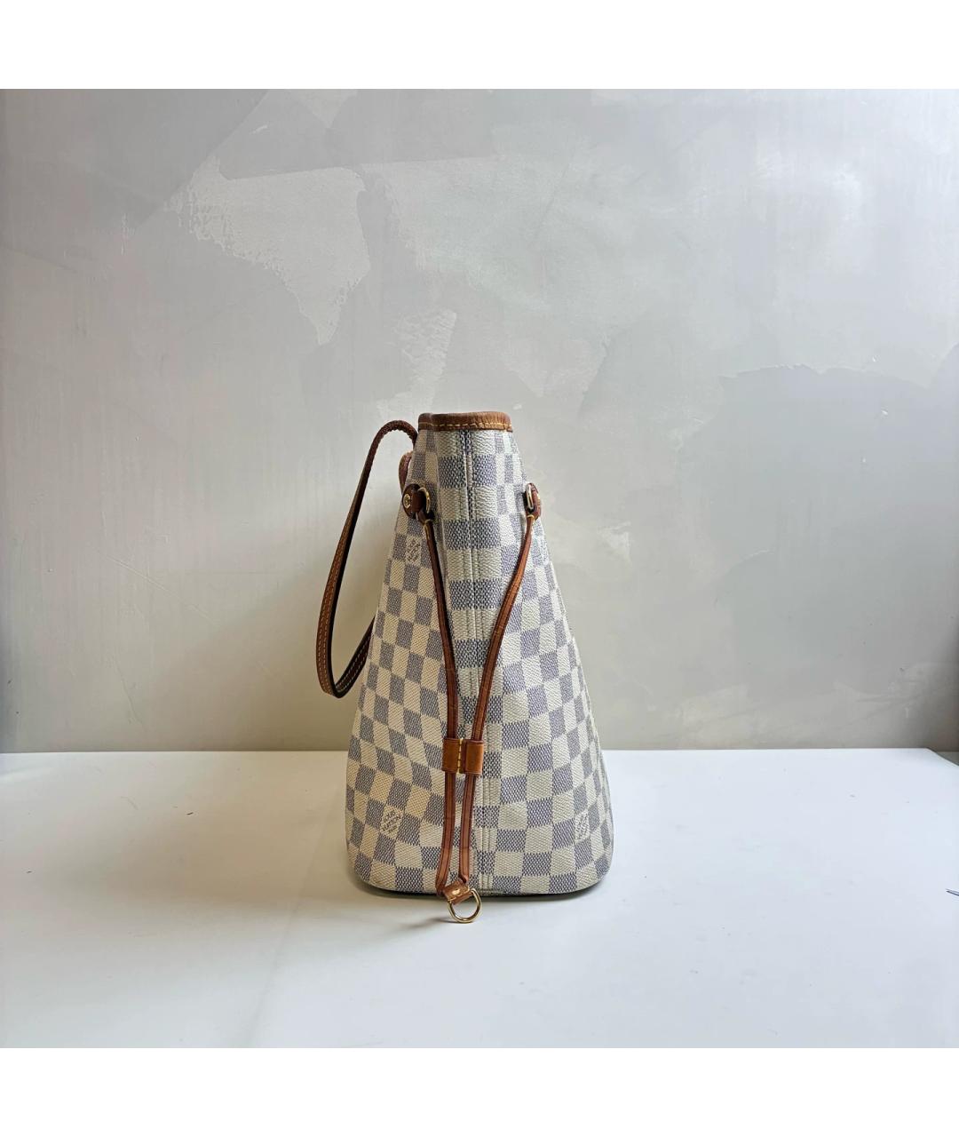 LOUIS VUITTON Белая сумка тоут, фото 4