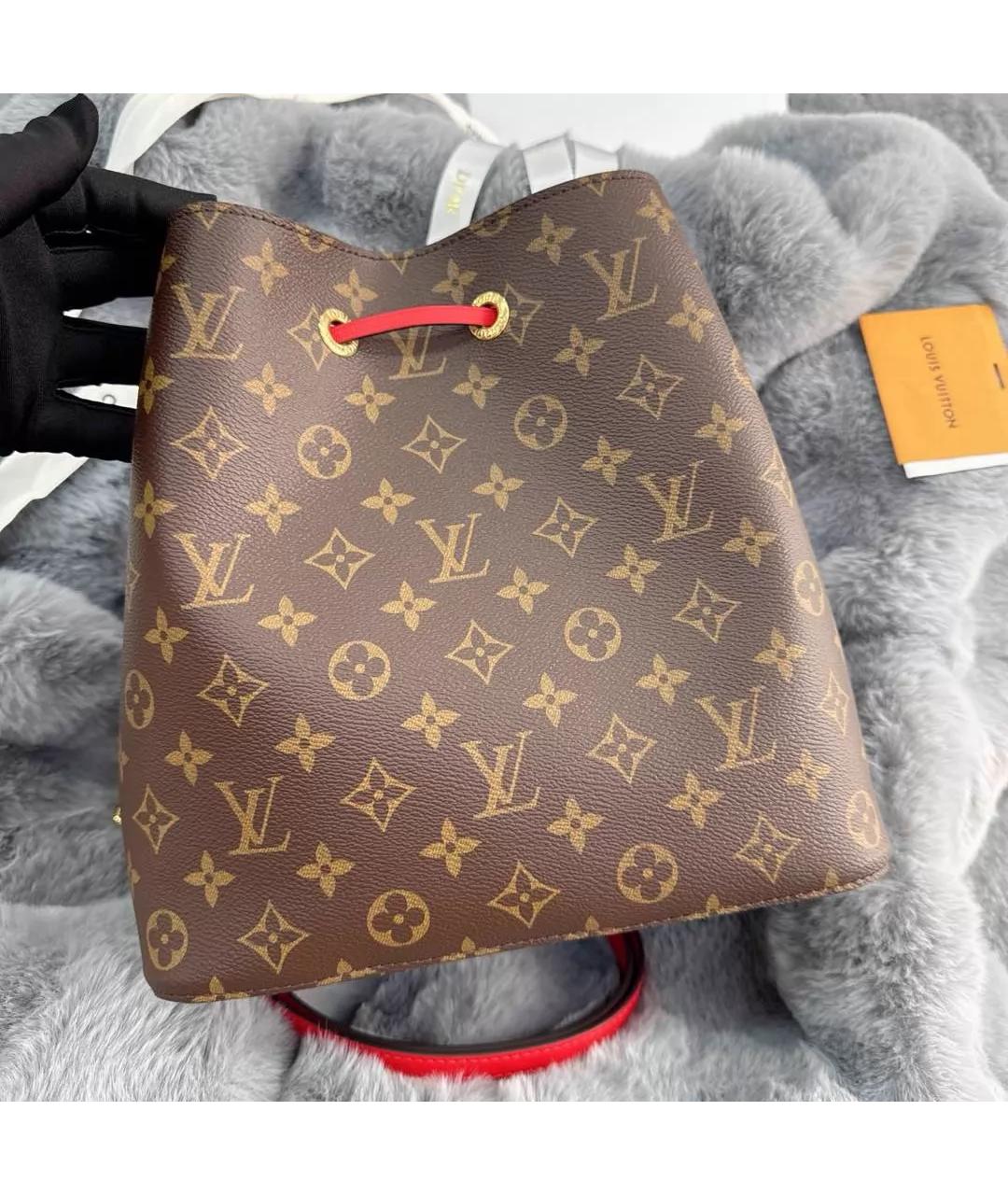LOUIS VUITTON Коричневая сумка через плечо, фото 3