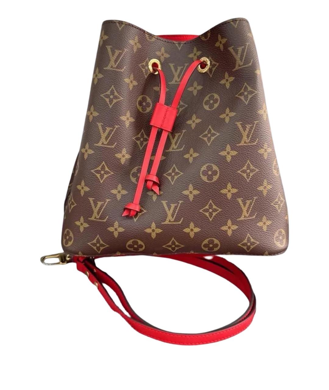 LOUIS VUITTON Коричневая сумка через плечо, фото 1