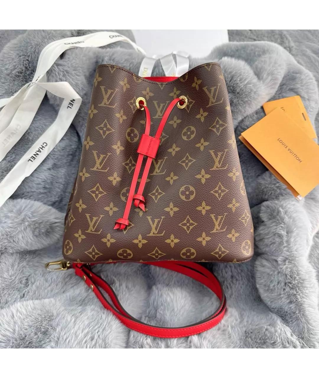 LOUIS VUITTON Коричневая сумка через плечо, фото 7