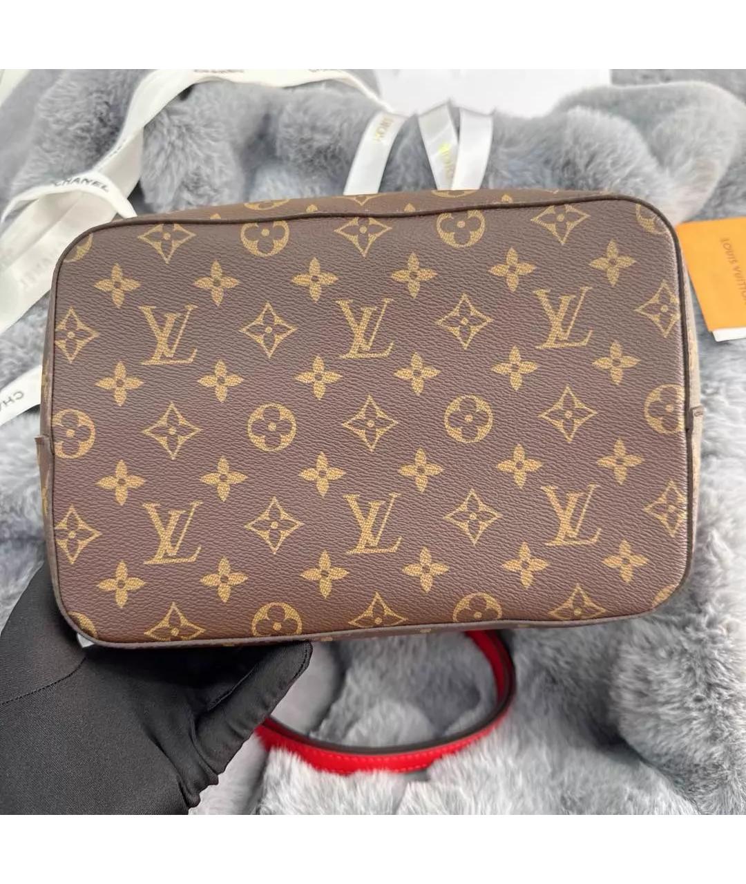 LOUIS VUITTON Коричневая сумка через плечо, фото 5