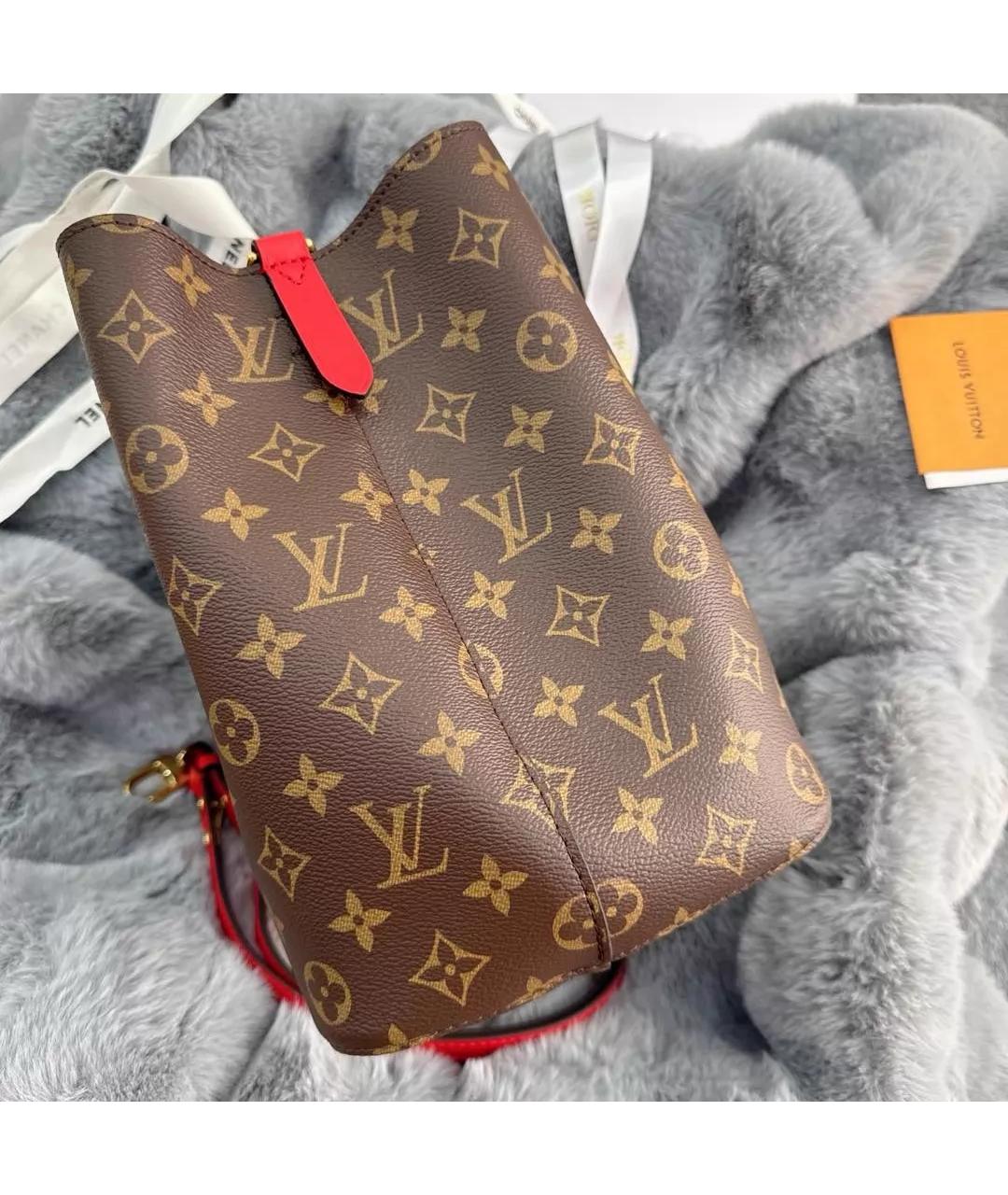 LOUIS VUITTON Коричневая сумка через плечо, фото 4