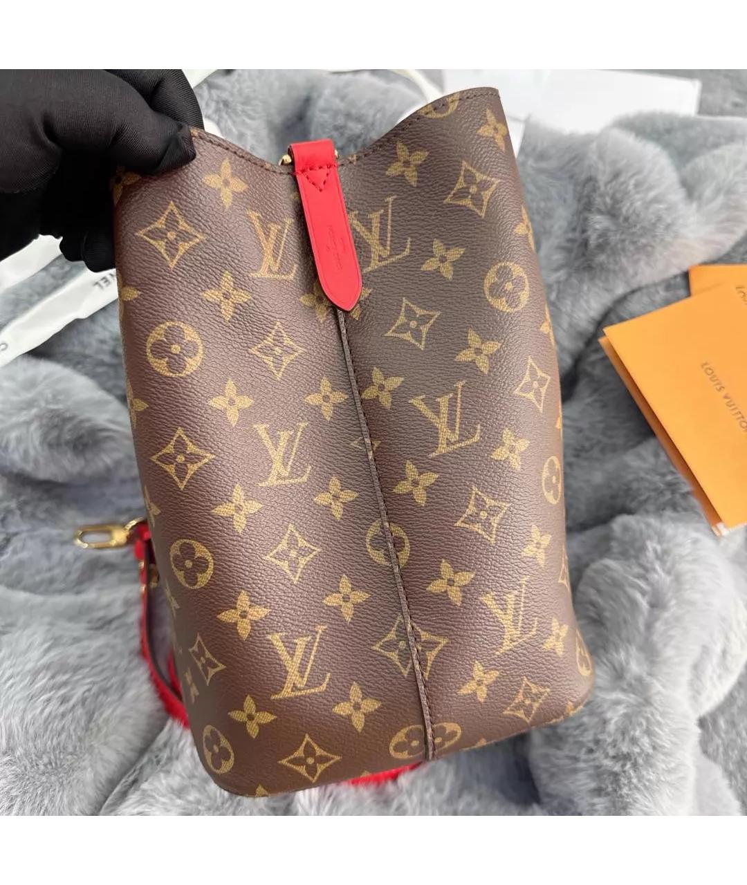 LOUIS VUITTON Коричневая сумка через плечо, фото 2