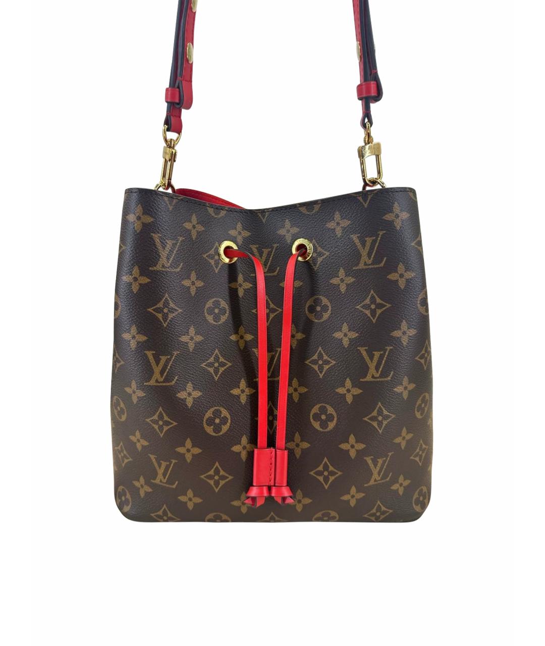 LOUIS VUITTON Коричневая сумка через плечо, фото 1