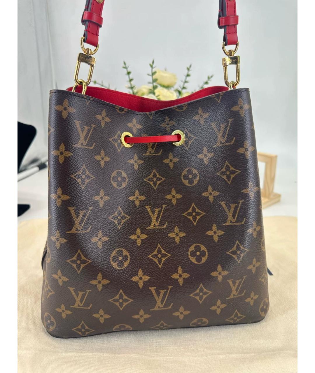 LOUIS VUITTON Коричневая сумка через плечо, фото 2