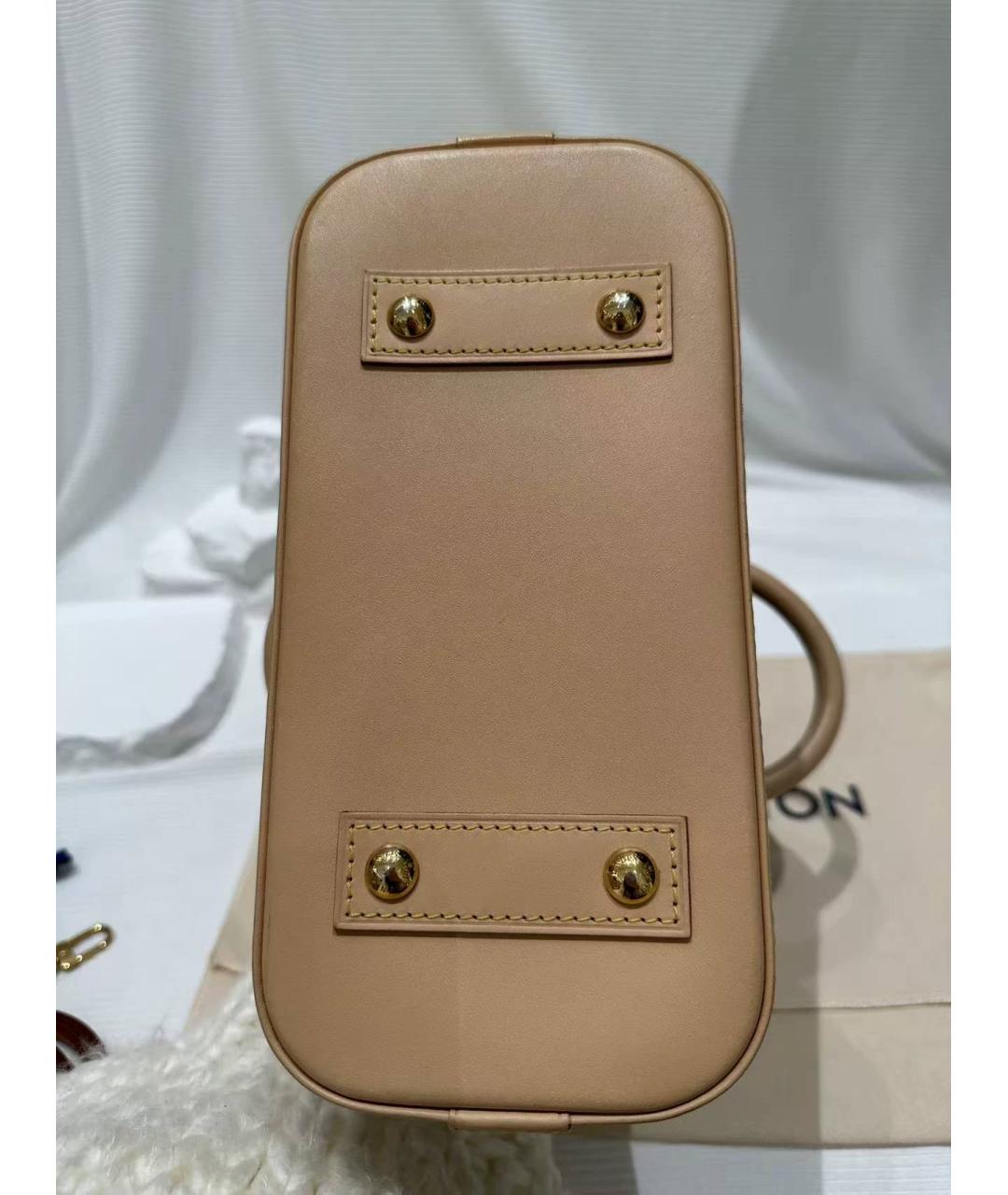 LOUIS VUITTON Коричневая сумка с короткими ручками, фото 5