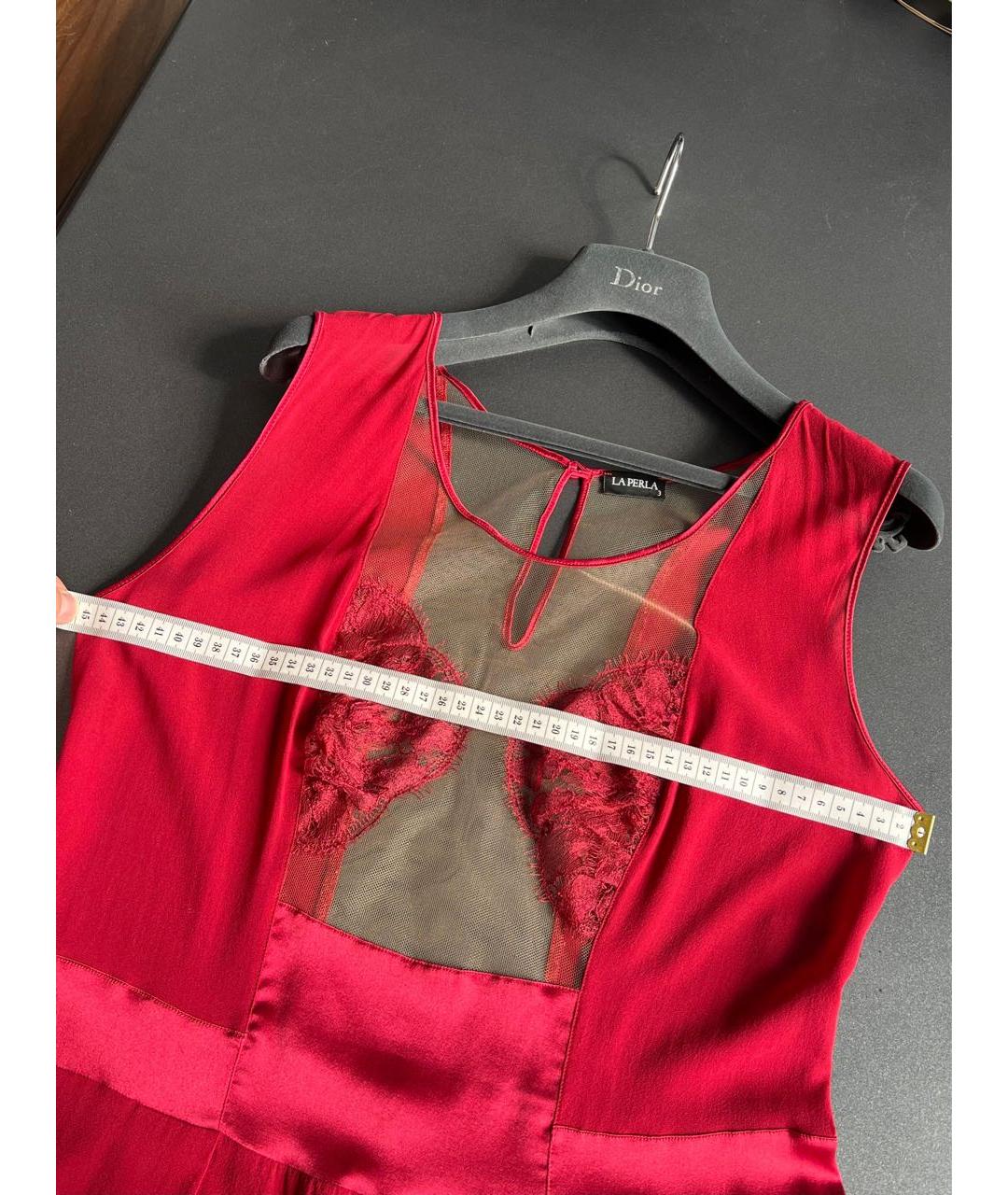 LA PERLA Красная пижама, фото 5