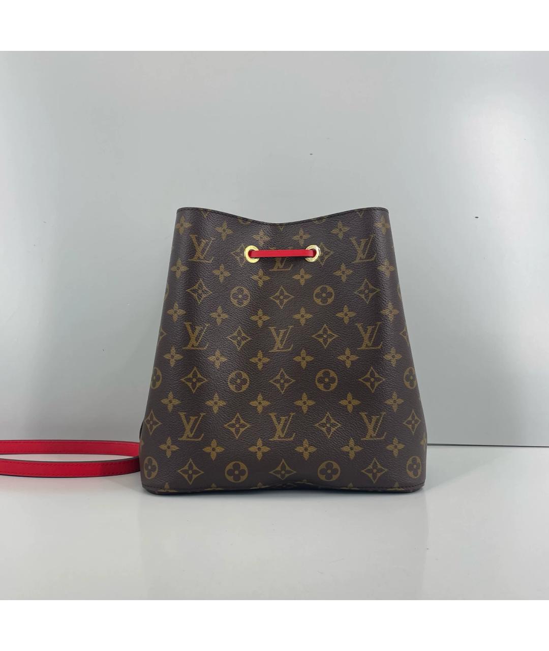 LOUIS VUITTON Коричневая сумка через плечо, фото 2