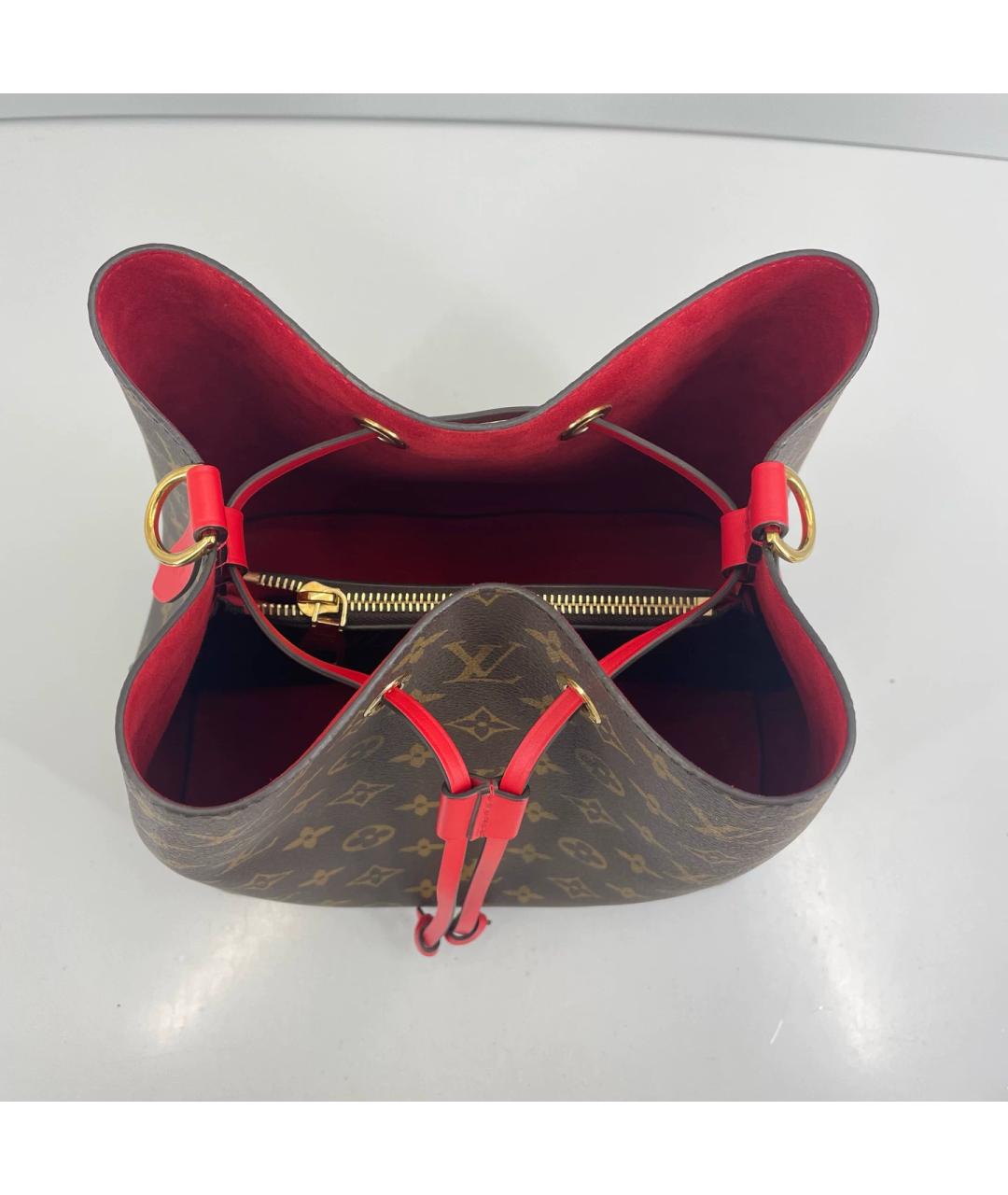 LOUIS VUITTON Коричневая сумка через плечо, фото 7