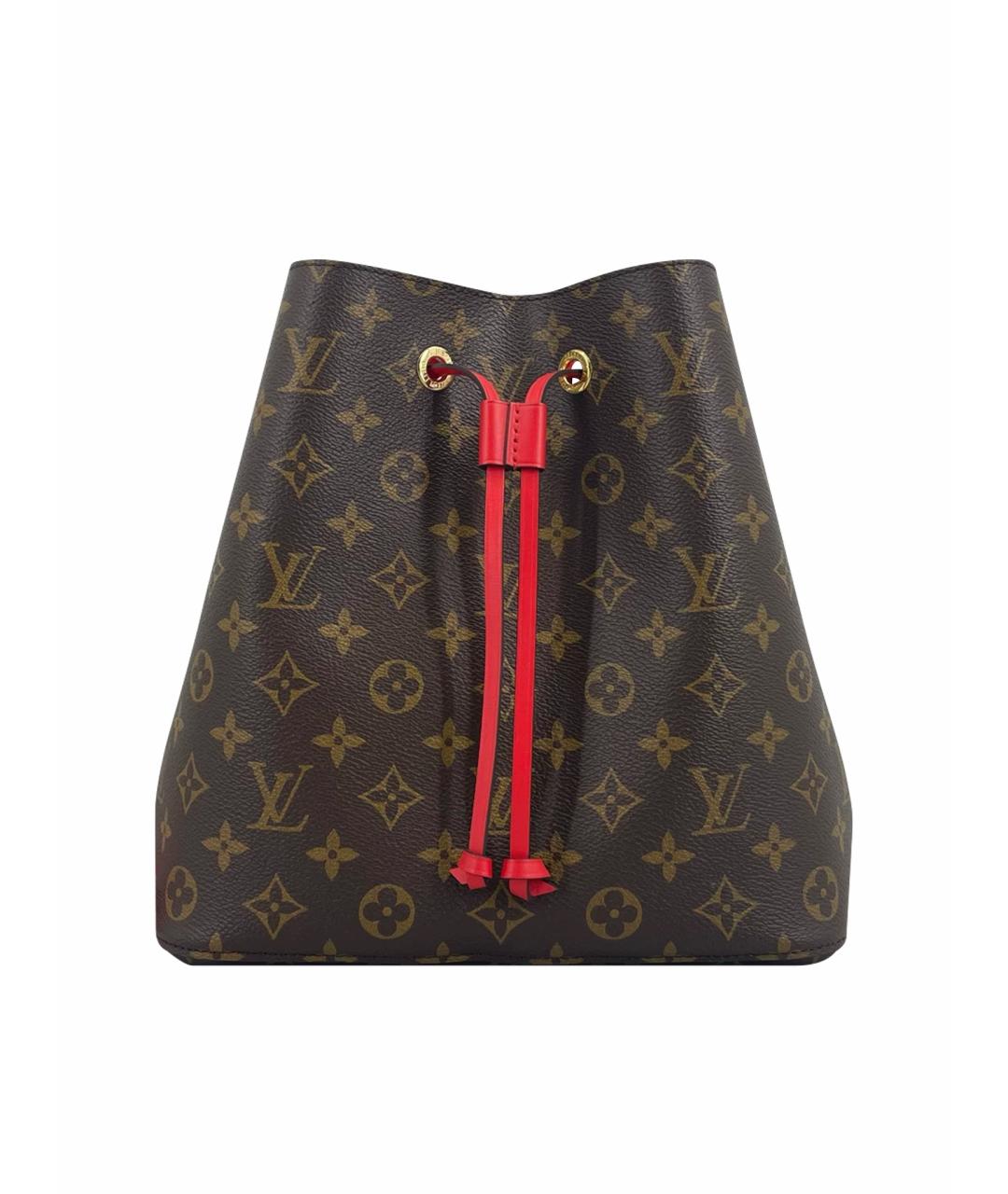 LOUIS VUITTON Коричневая сумка через плечо, фото 1