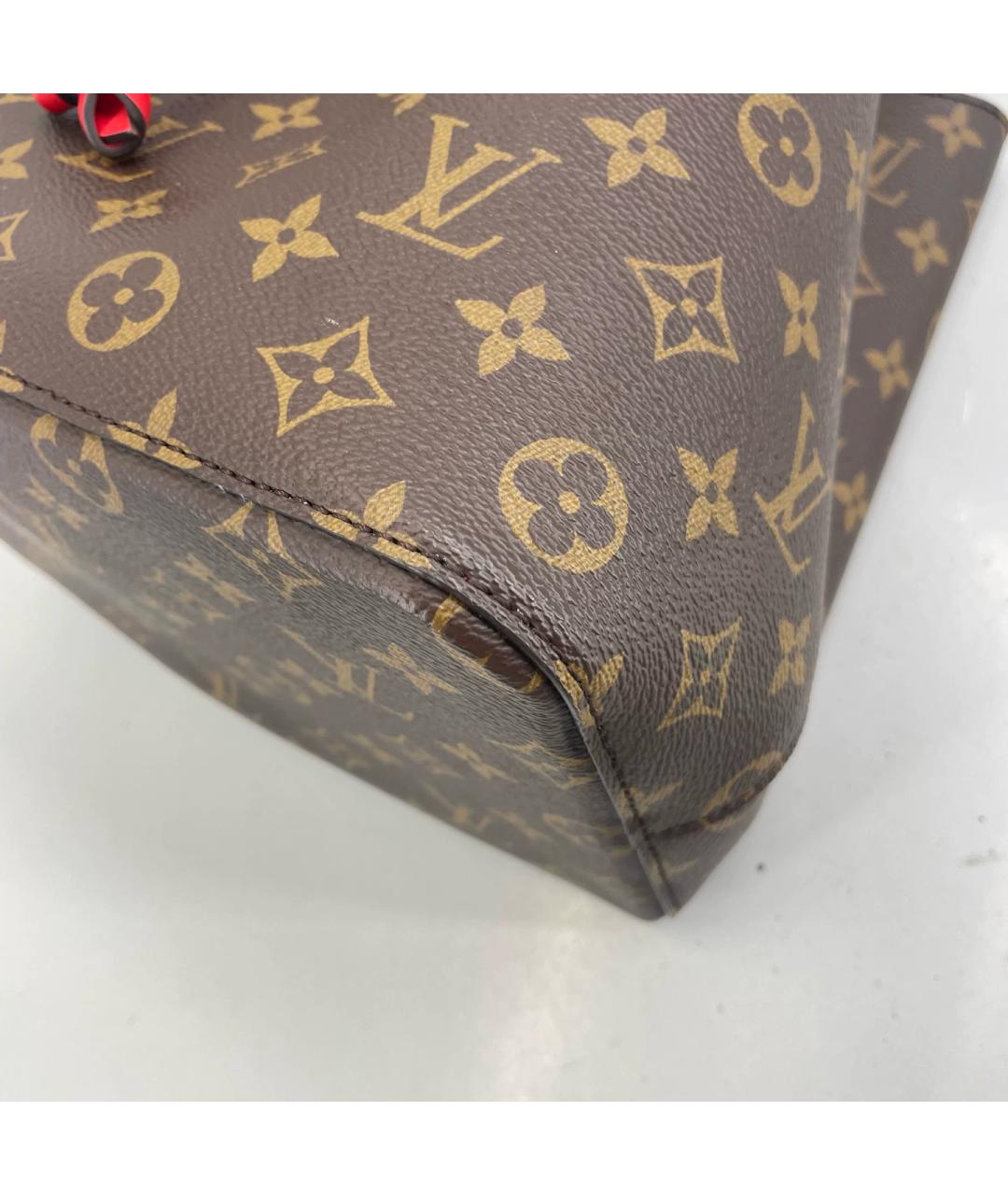 LOUIS VUITTON Коричневая сумка через плечо, фото 6