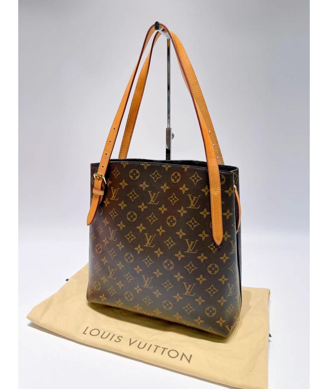 LOUIS VUITTON Коричневая сумка тоут, фото 2