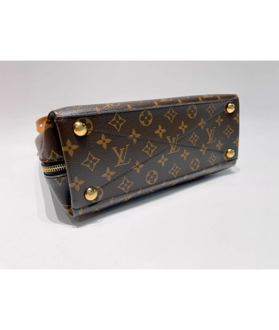 LOUIS VUITTON Коричневая сумка тоут, фото 5