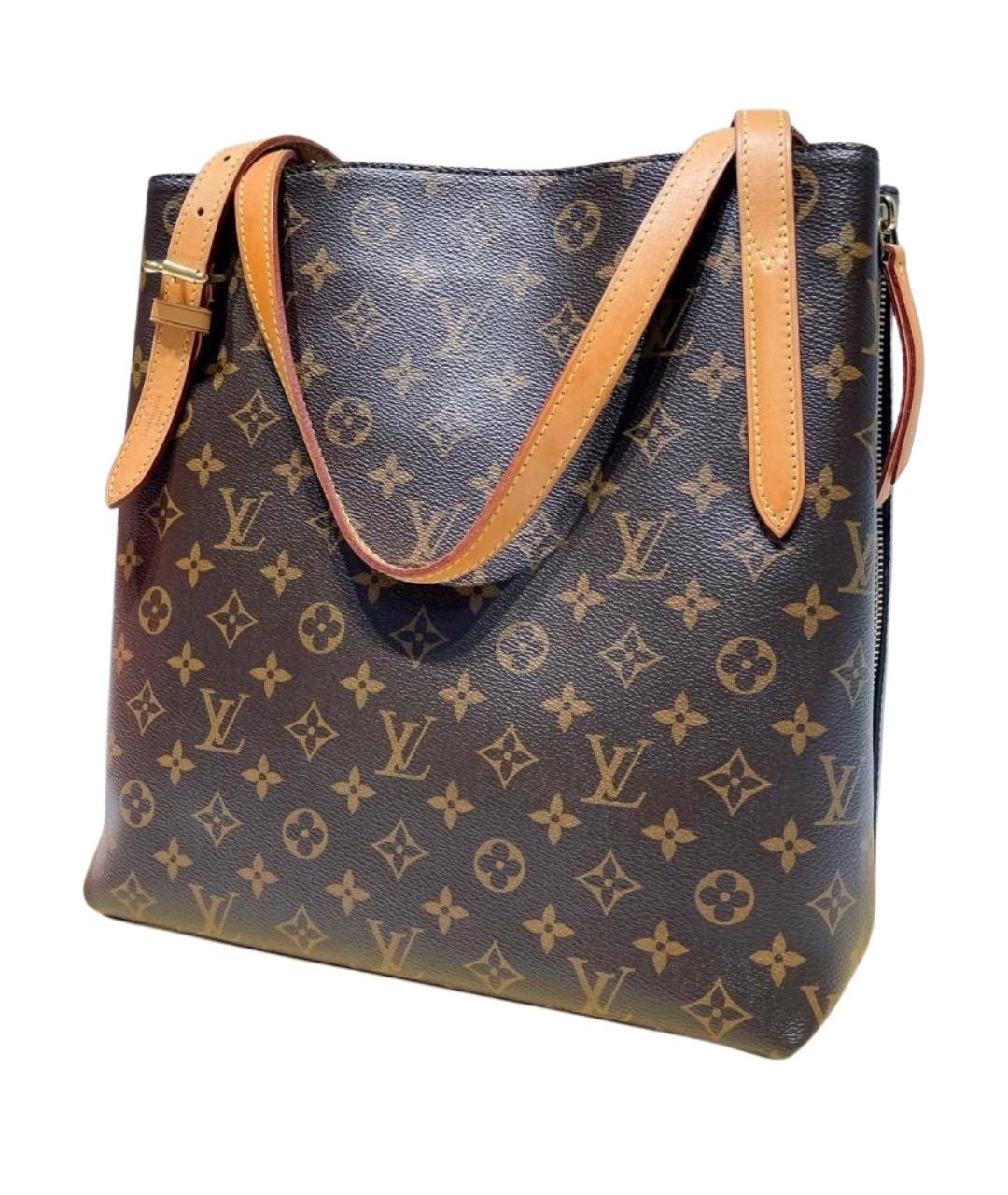 LOUIS VUITTON Коричневая сумка тоут, фото 1