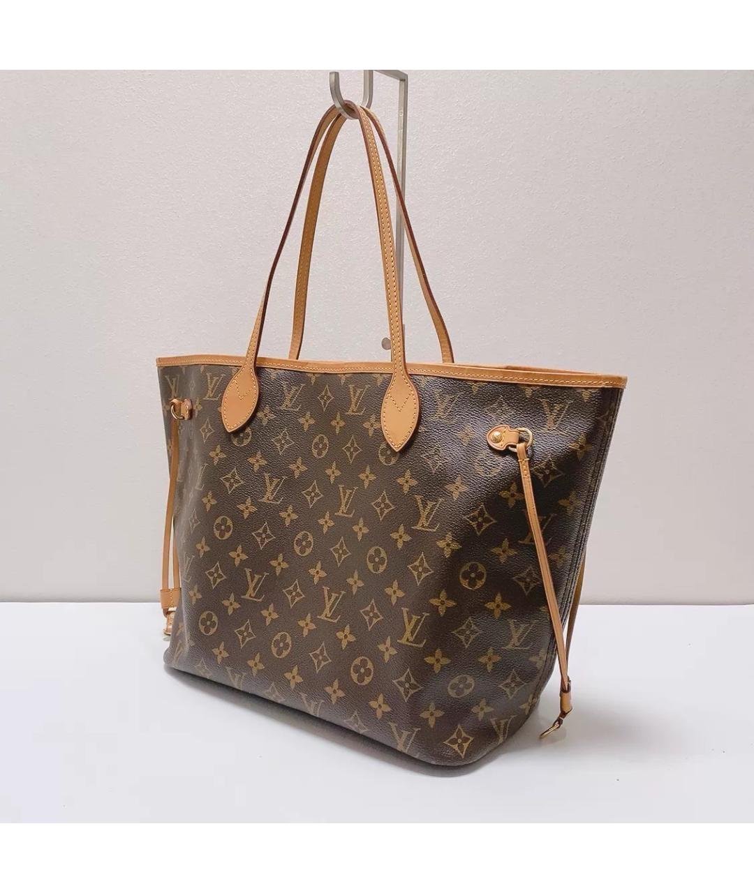LOUIS VUITTON Коричневая сумка тоут, фото 7