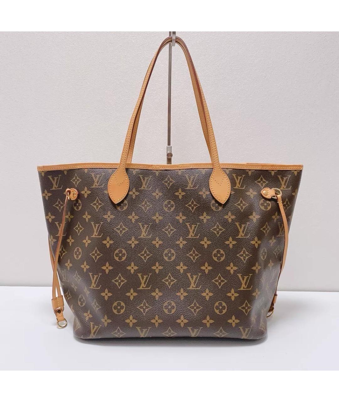 LOUIS VUITTON Коричневая сумка тоут, фото 3