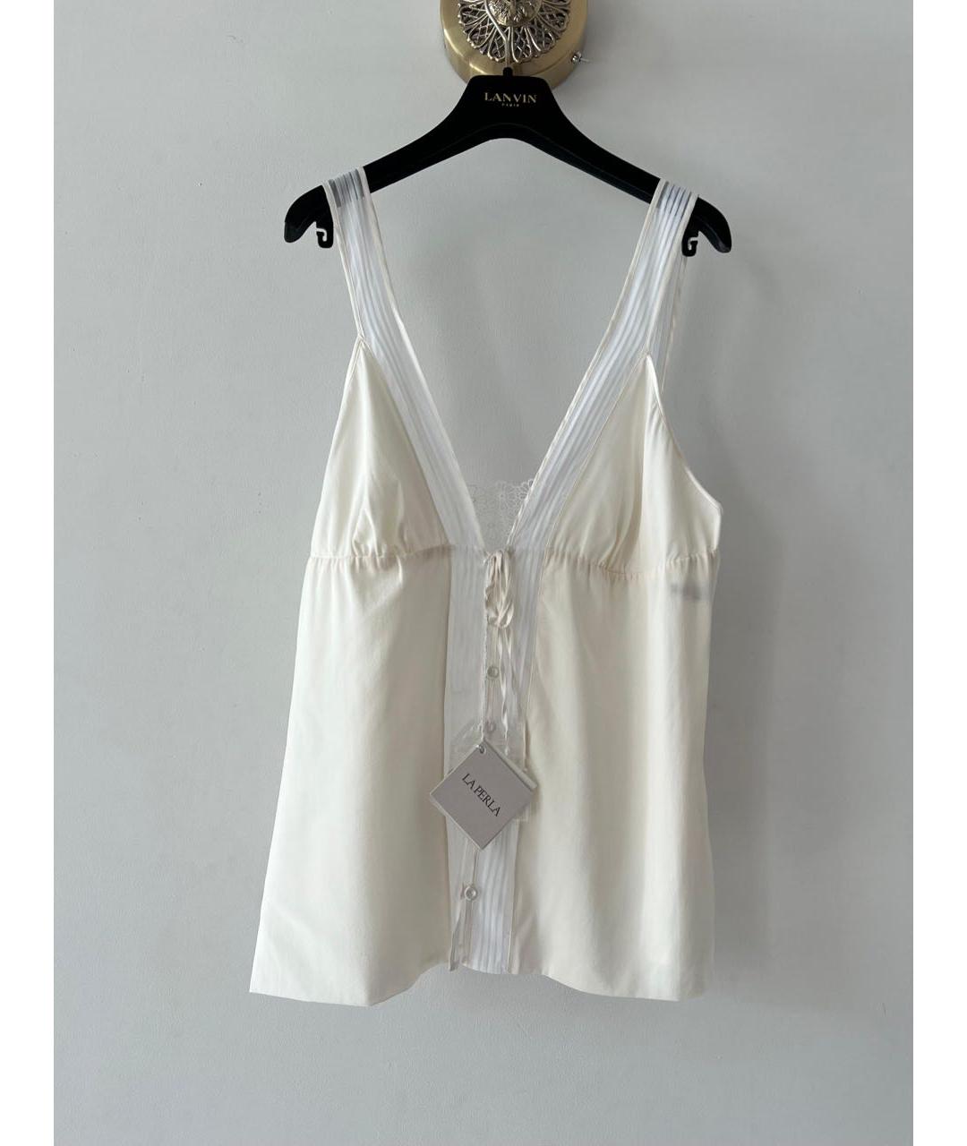 LA PERLA Белая пижама, фото 9