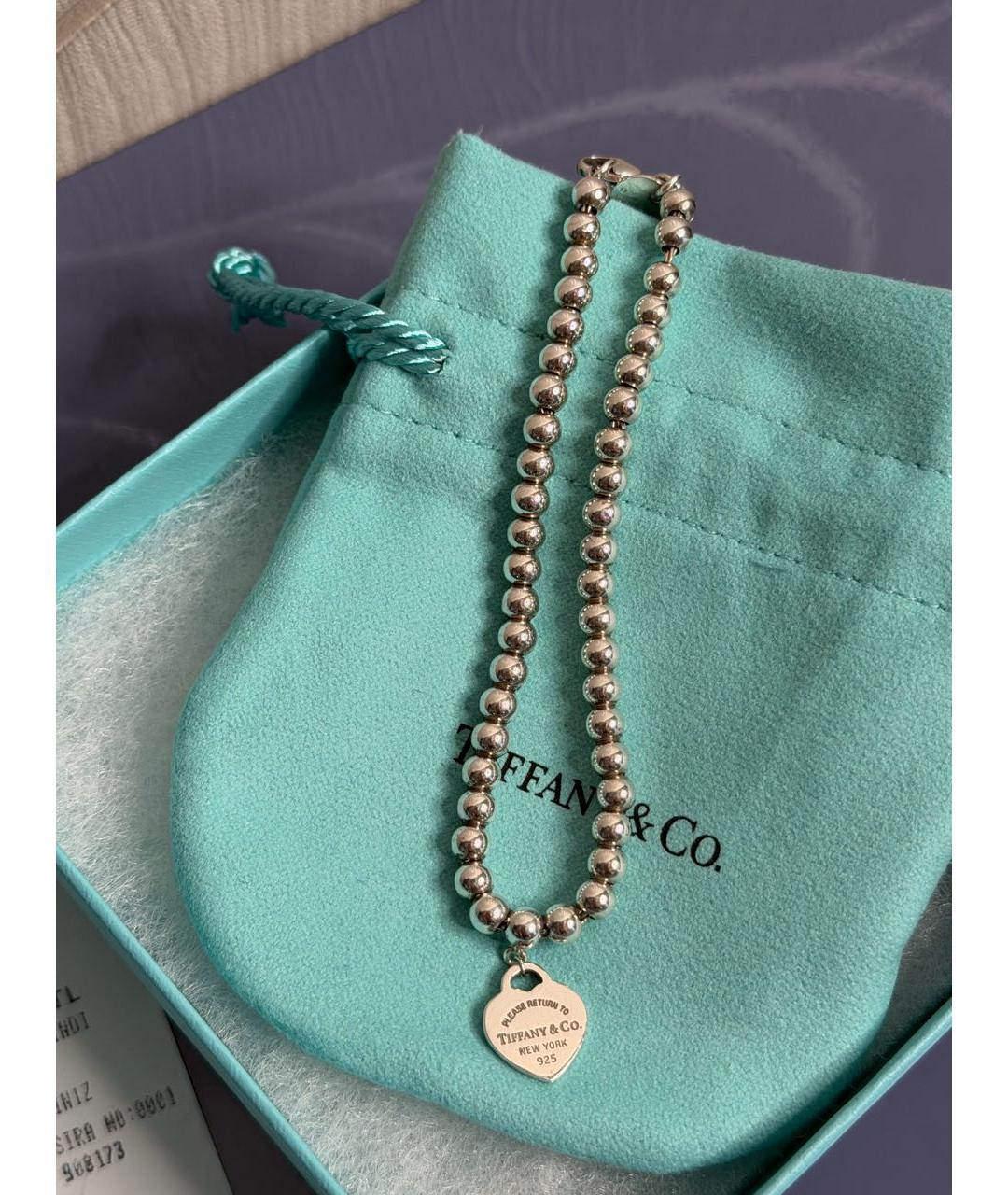 TIFFANY&CO Серебряный серебряный браслет, фото 4