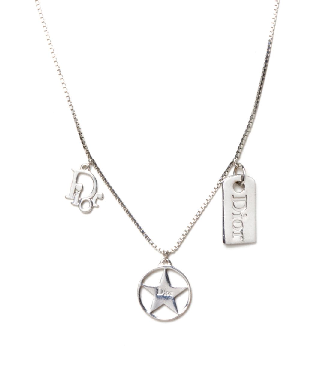 CHRISTIAN DIOR Серебряная подвеска, фото 1
