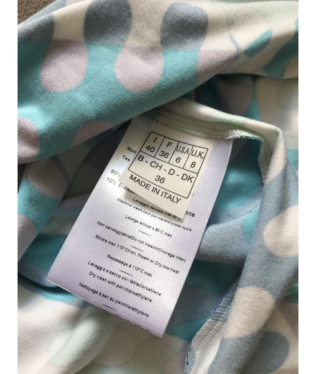 EMILIO PUCCI Мульти вискозное повседневное платье, фото 5