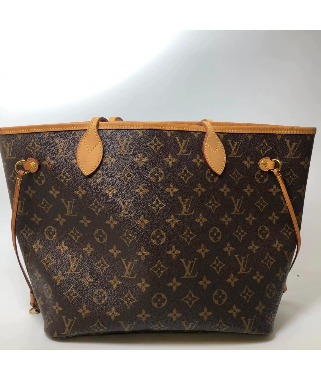 LOUIS VUITTON Коричневая сумка тоут, фото 4