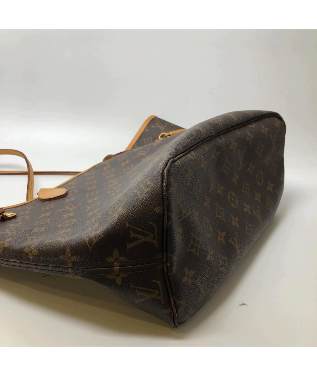 LOUIS VUITTON Коричневая сумка тоут, фото 6