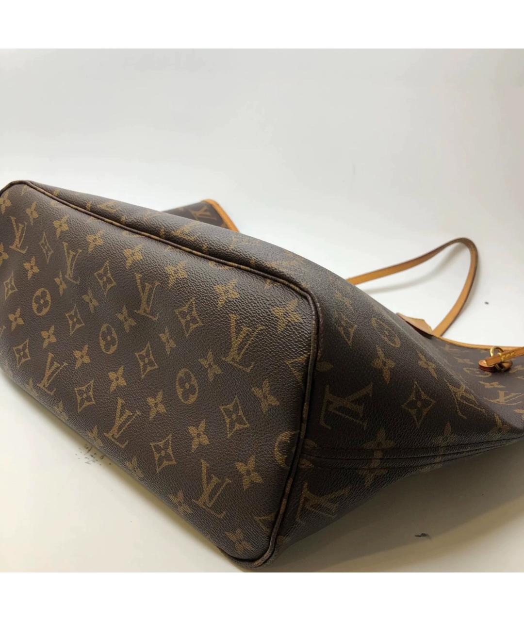 LOUIS VUITTON Коричневая сумка тоут, фото 7