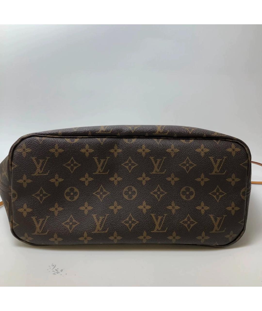 LOUIS VUITTON Коричневая сумка тоут, фото 5