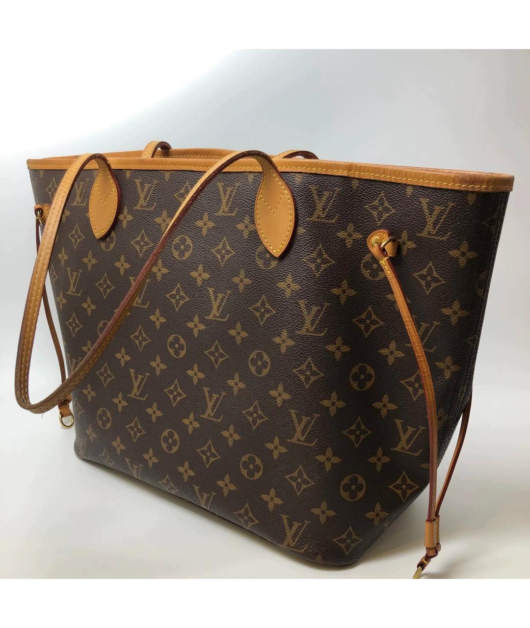 LOUIS VUITTON Коричневая сумка тоут, фото 2