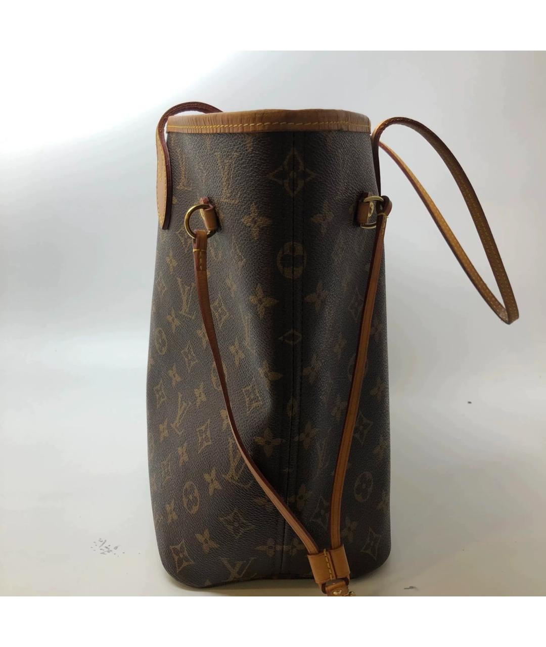 LOUIS VUITTON Коричневая сумка тоут, фото 8