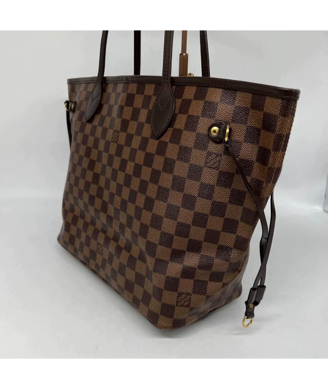 LOUIS VUITTON Коричневая сумка тоут, фото 7