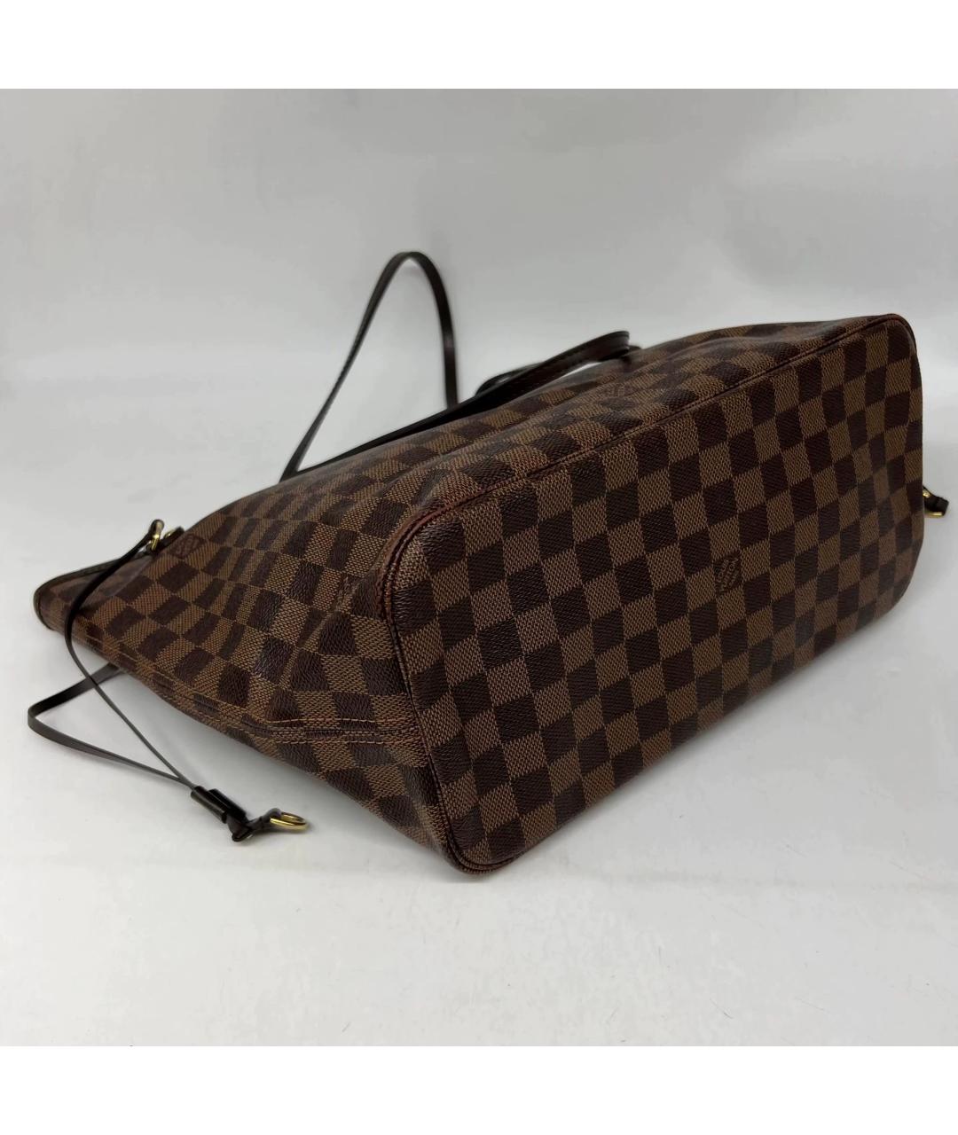 LOUIS VUITTON Коричневая сумка тоут, фото 4