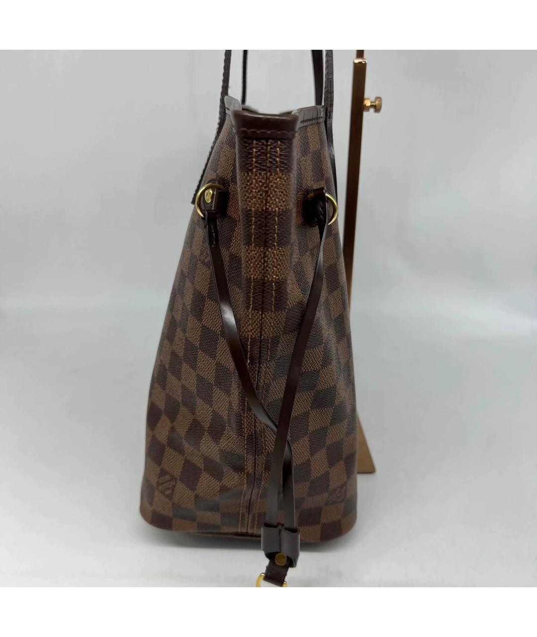LOUIS VUITTON Коричневая сумка тоут, фото 6