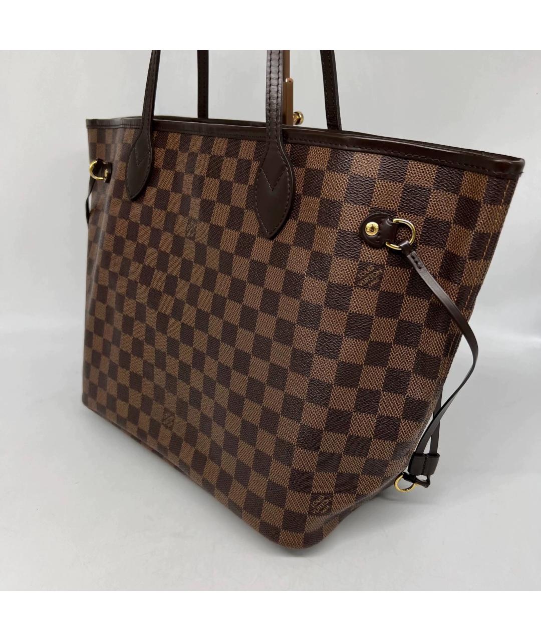 LOUIS VUITTON Коричневая сумка тоут, фото 8