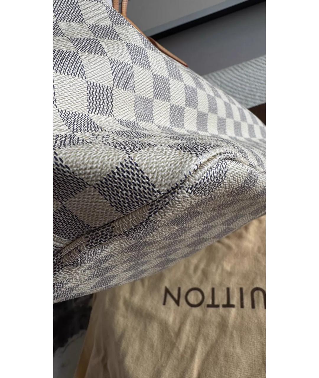 LOUIS VUITTON Белая сумка тоут, фото 4