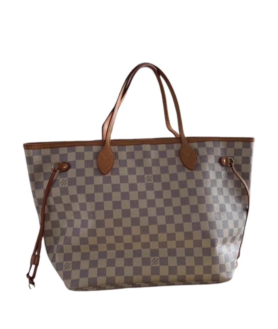 LOUIS VUITTON Белая сумка тоут, фото 1