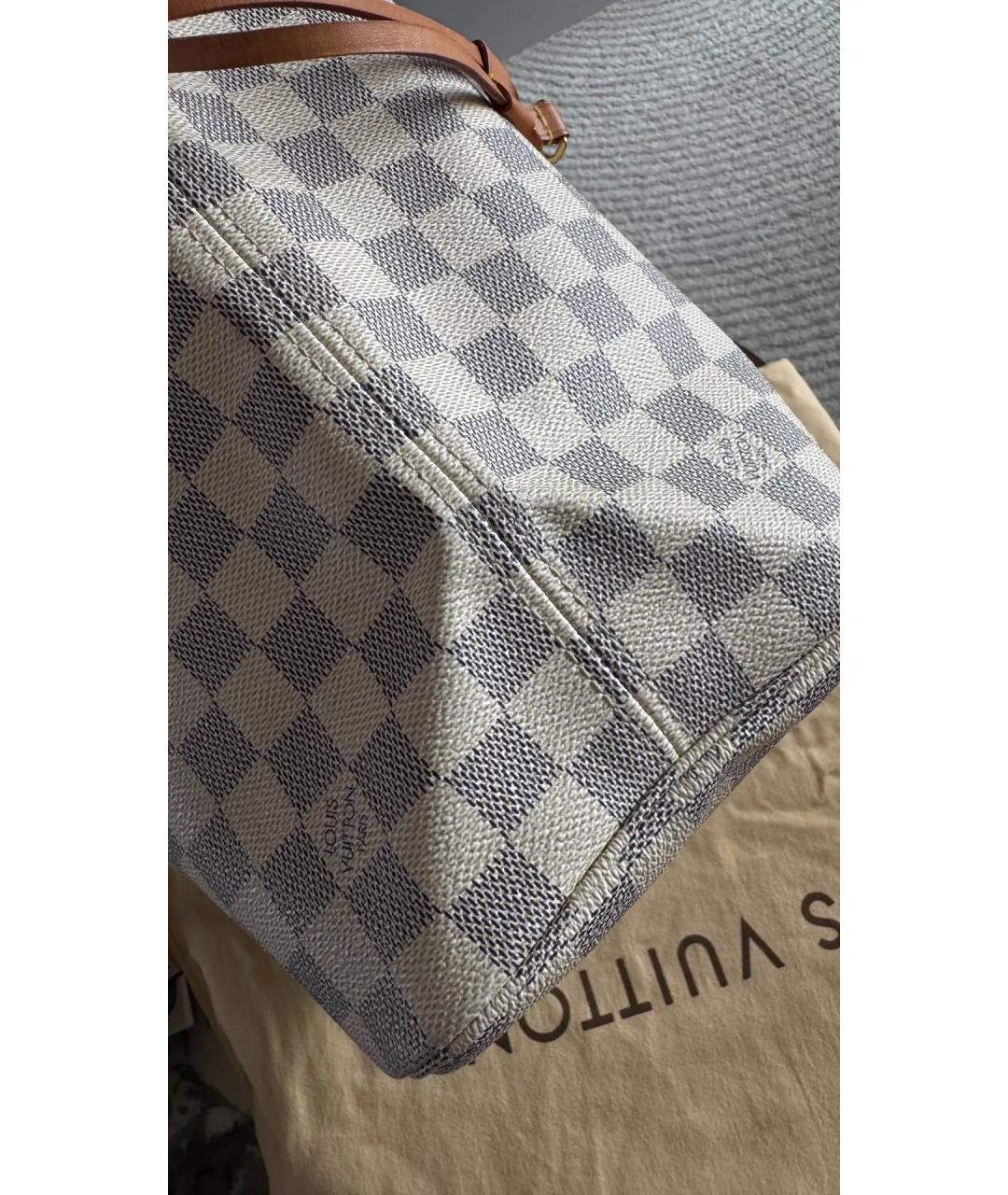 LOUIS VUITTON Белая сумка тоут, фото 7