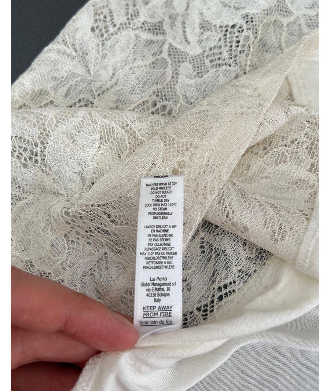 LA PERLA Белая пижама, фото 7