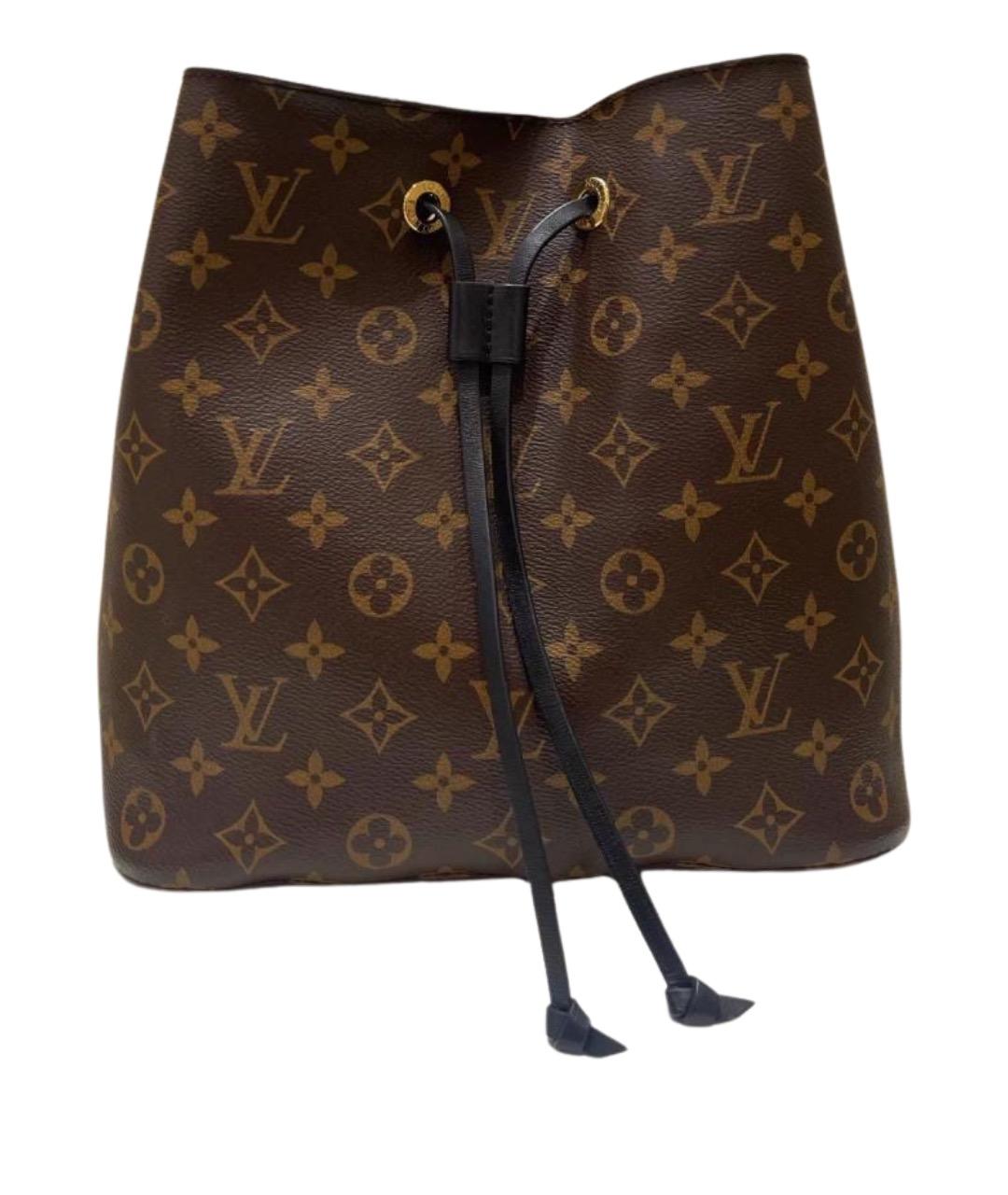 LOUIS VUITTON Коричневая сумка через плечо, фото 1